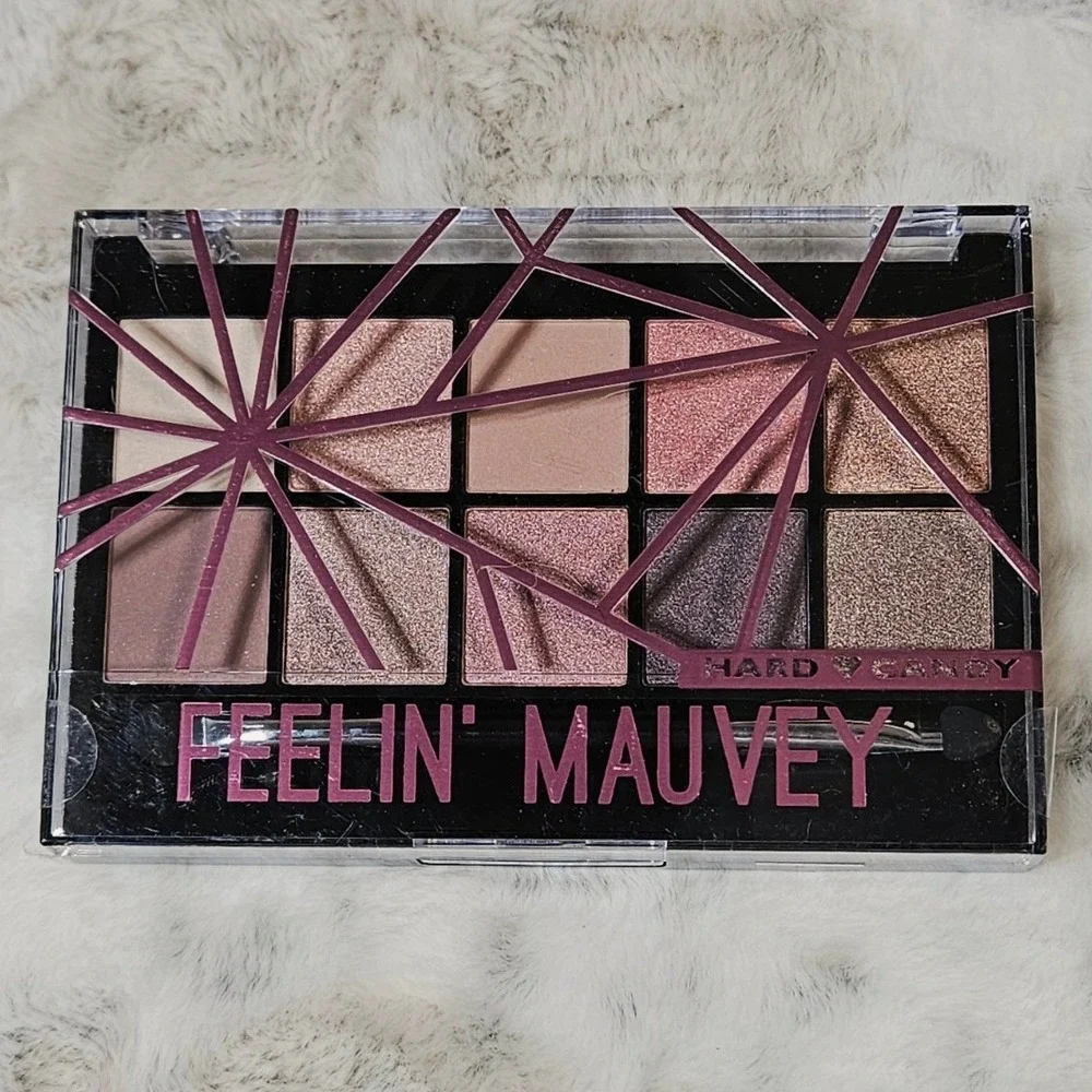 Hard Candy Mauve Look Pro Feelin Mauvey 1445 Eyeshadow Palette Shimmer Matte